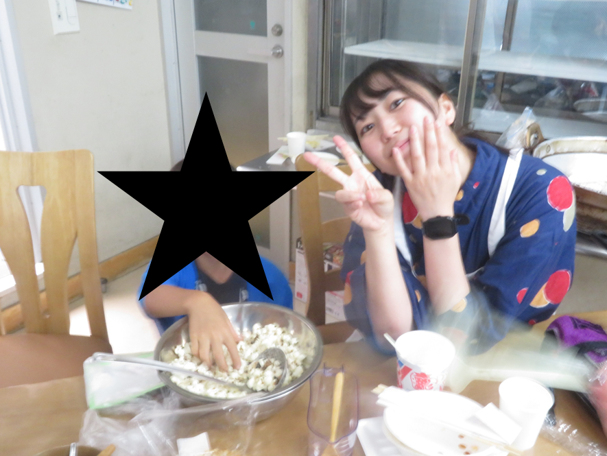 鈴木さんと子どもたちの様子