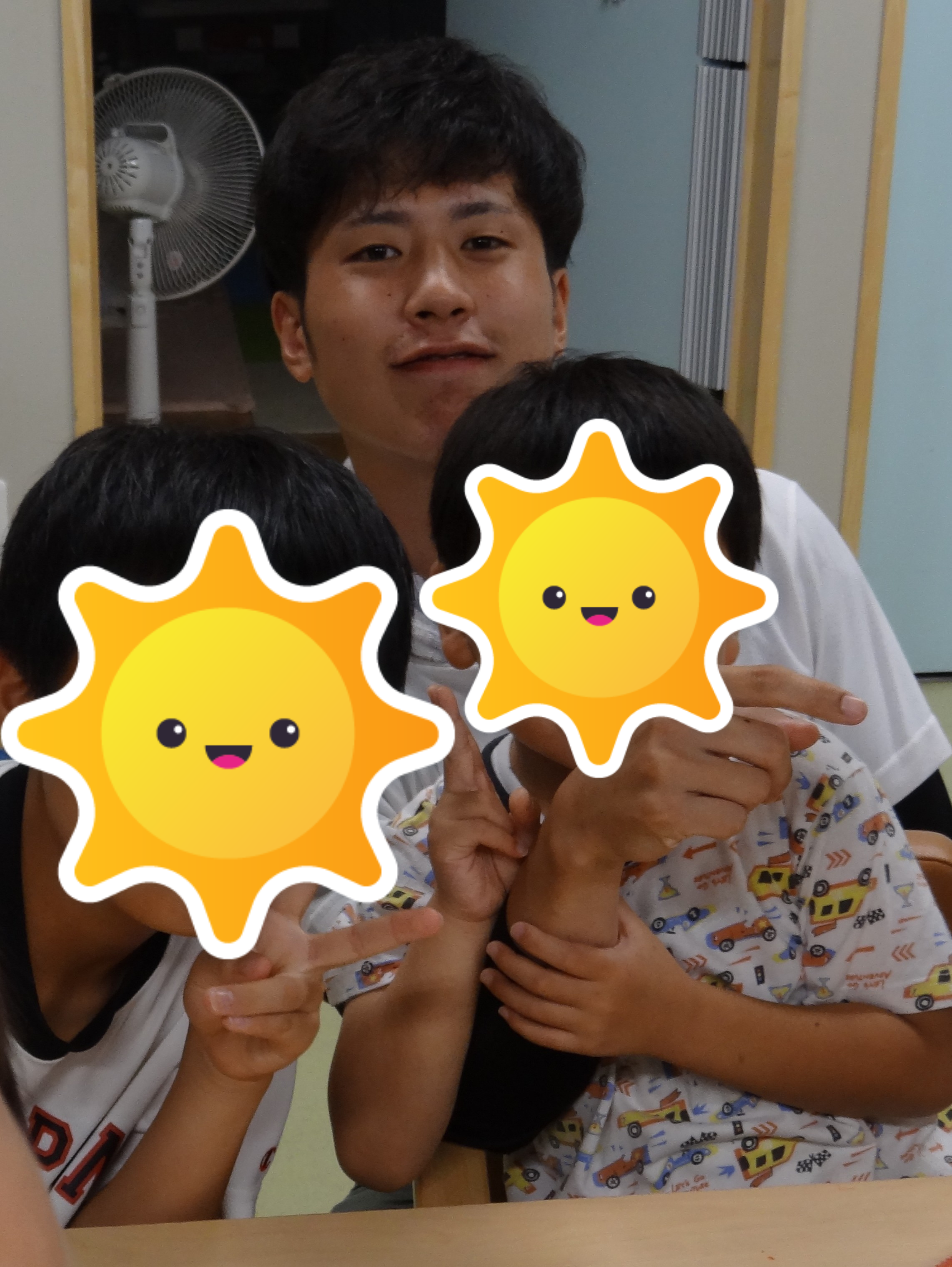 楯さんと子どもたちの様子