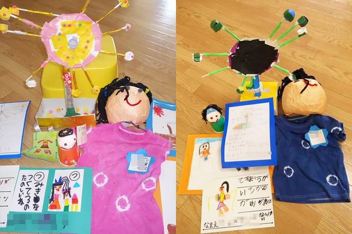 幼児さんの作品展