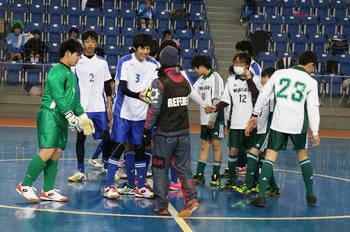 フットサル大会 あおば館中高生３位