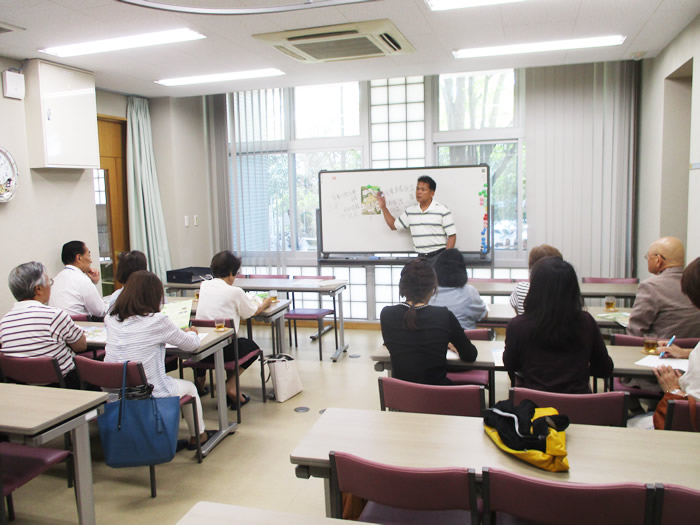 名東区の民生委員、児童委員の見学がありました。