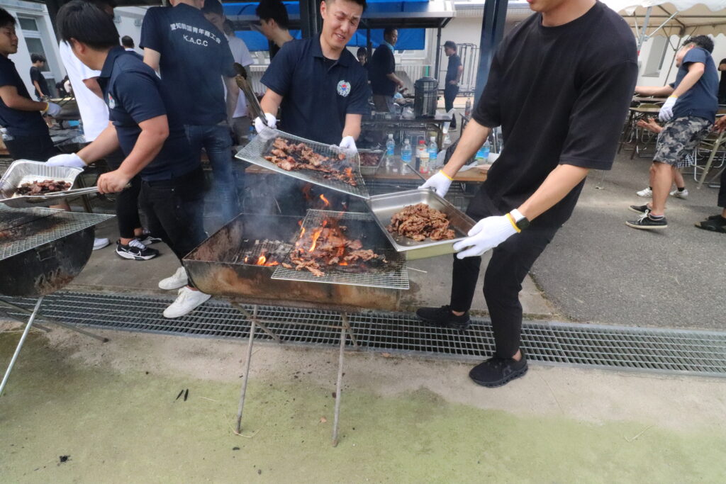 ありがとうございます。（焼肉訪問）