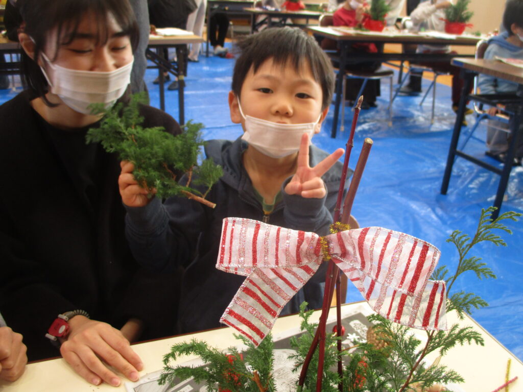 行事（クリスマスリース教室）